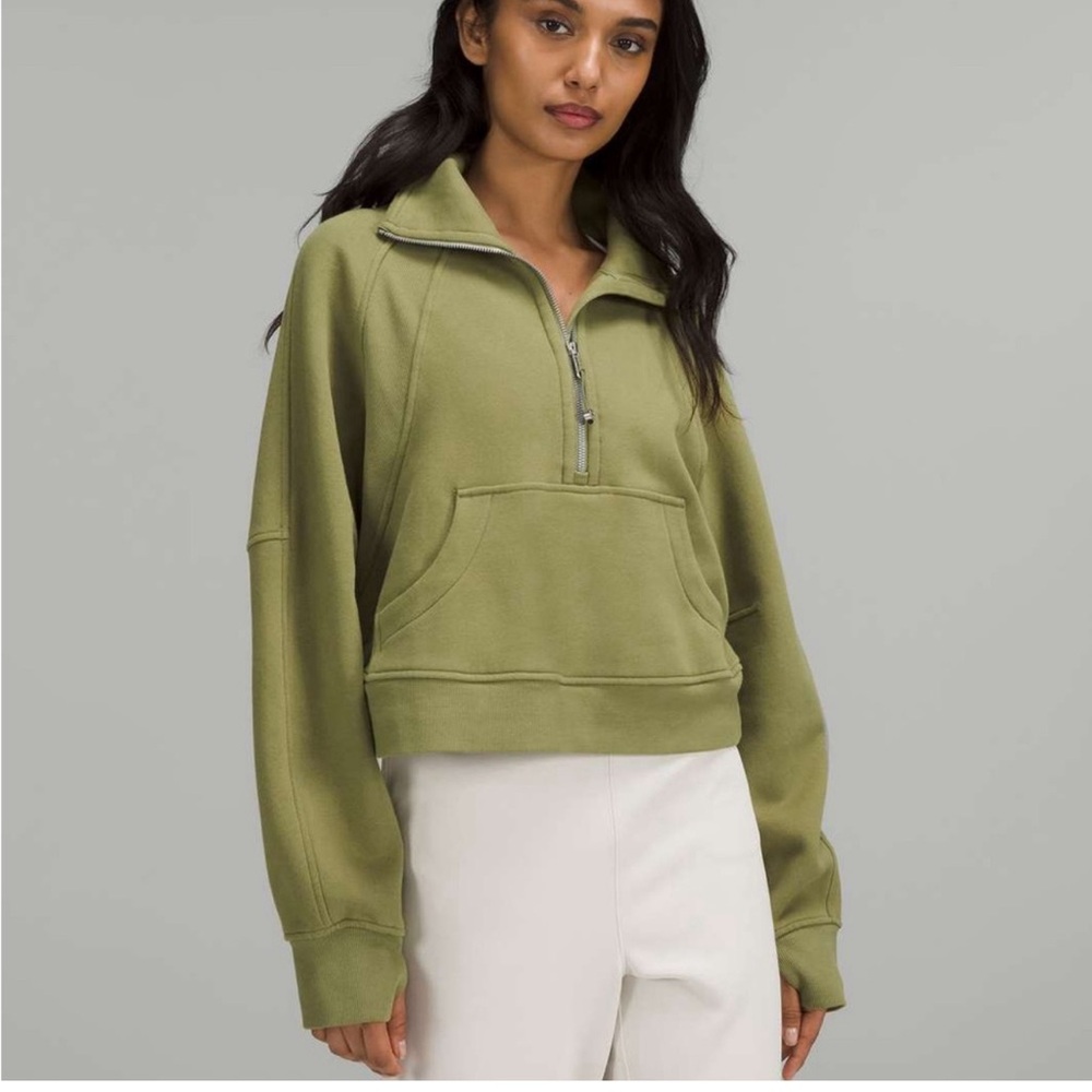 Lululemon funnel neck scuba